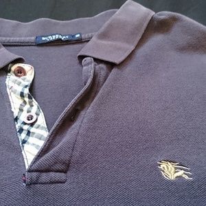 Burberry London Polo Shirt Grey M
